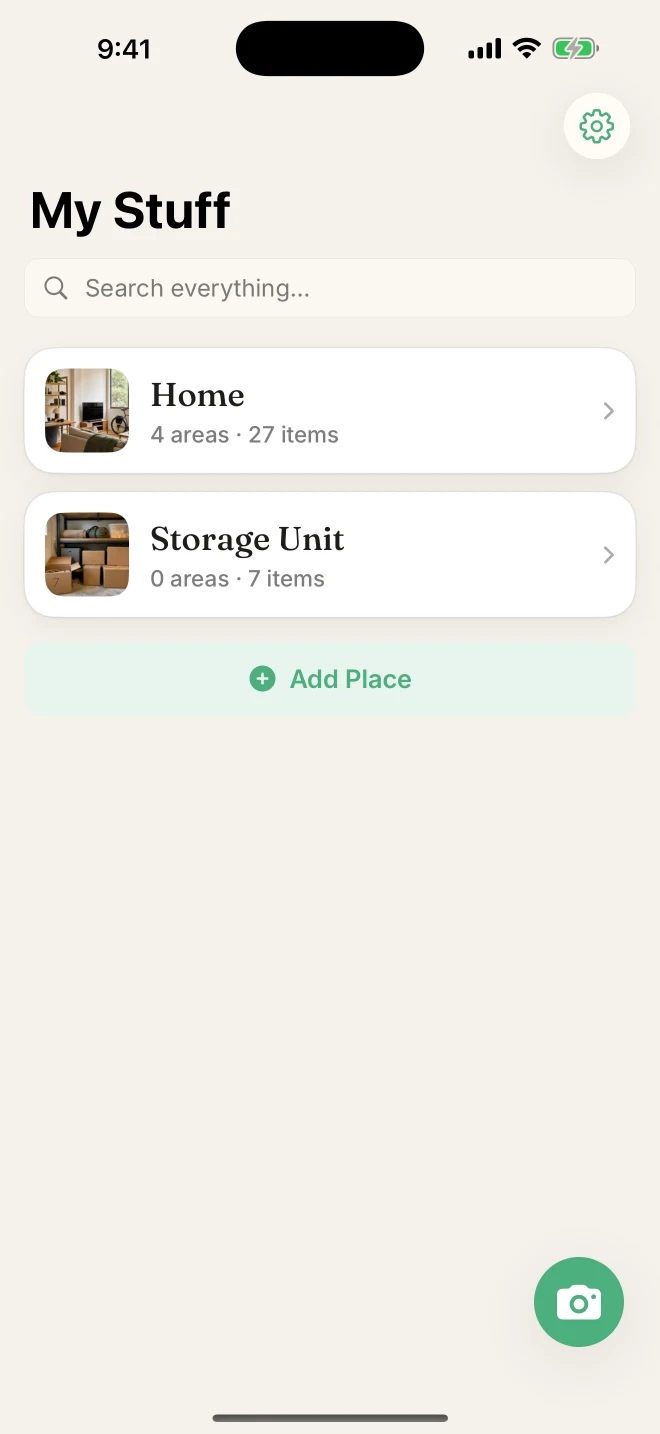 Give it a place